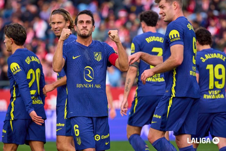Koke sigue siendo el rey del centro del campo en el Atlético