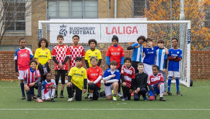 FUNDACIÓN LALIGA y Bloomsbury Football Foundation comienzan su 4ª temporada de colaboración