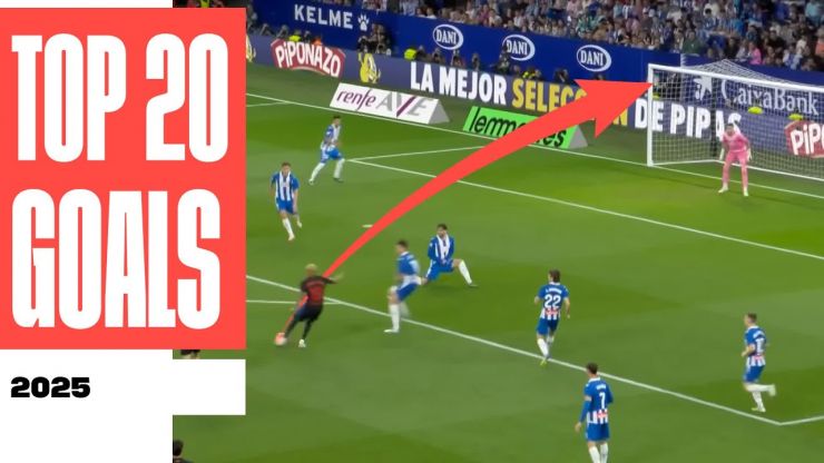 Los 20 mejores goles de LALIGA EA SPORTS en 2025
