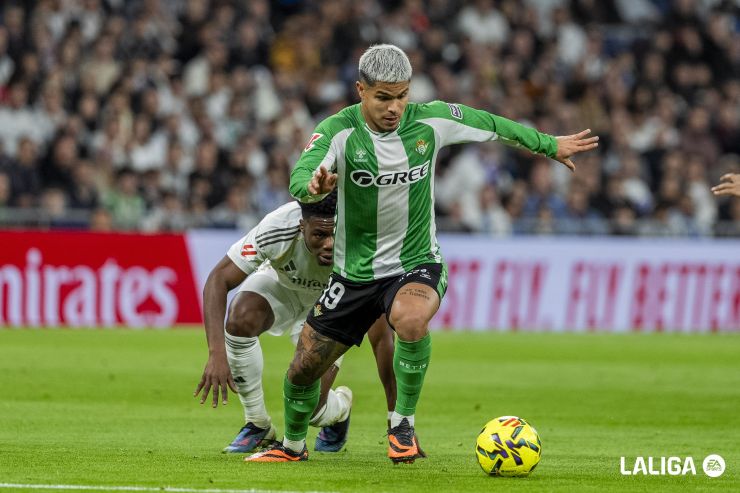 El golazo de Cucho Hernández en el Bernabéu