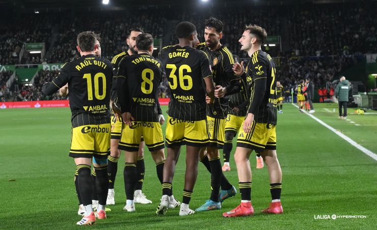 Kenan Kodro anota un hat-trick en el triunfo del Real Zaragoza