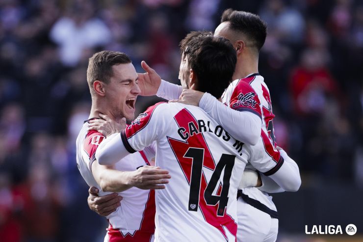 El Rayo Vallecano vuelve a sumar de tres