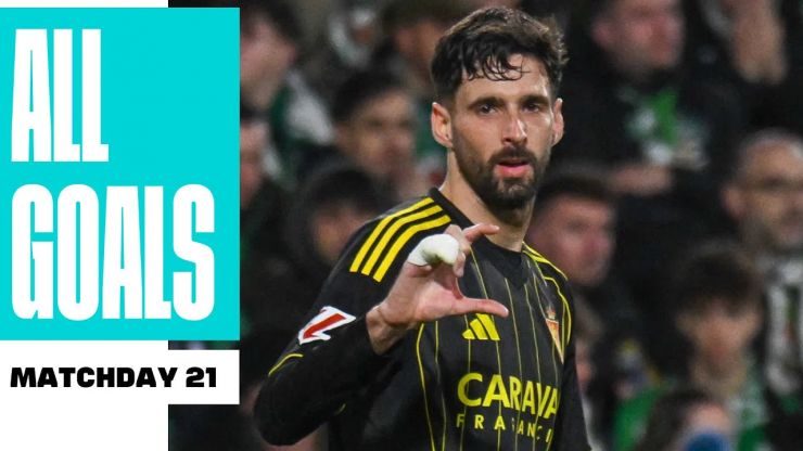 Todos los goles de la jornada 21 de LALIGA HYPERMOTION 2025/26