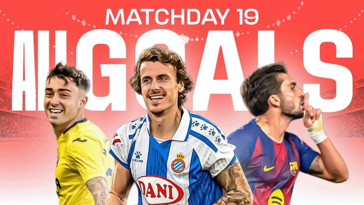 Todos los goles de la jornada 19 de LALIGA EA SPORTS