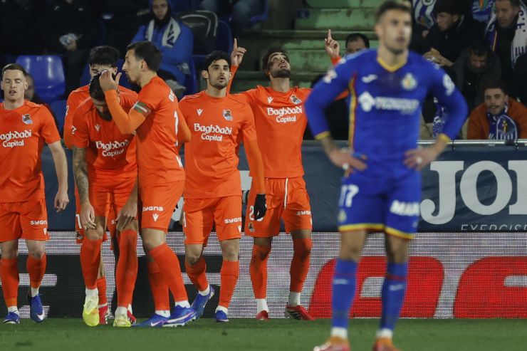 La volea a la escuadra de Brais Méndez en Getafe