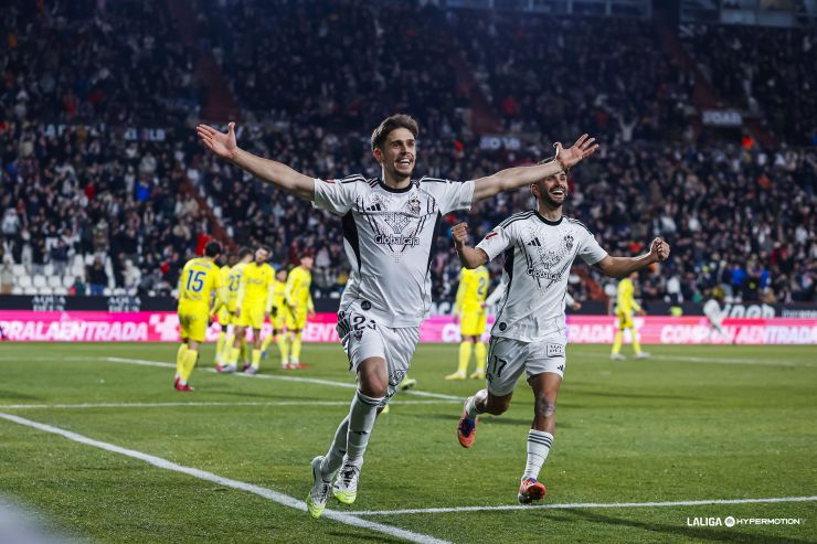 Victoria del Albacete BP ante el Cádiz CF en el Carlos Belmonte