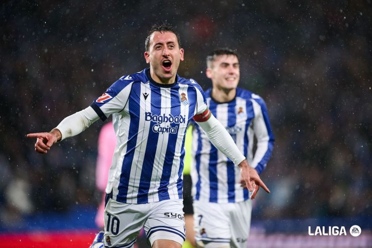 Oyarzabal lidera la victoria ante el Celta