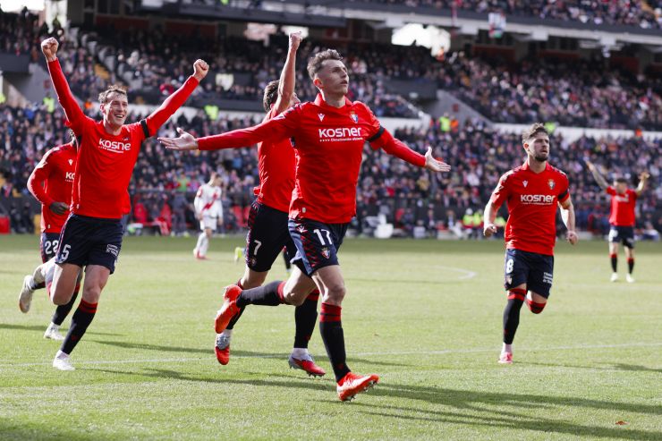 Los nueve goles de Ante Budimir esta temporada en LALIGA EA SPORTS