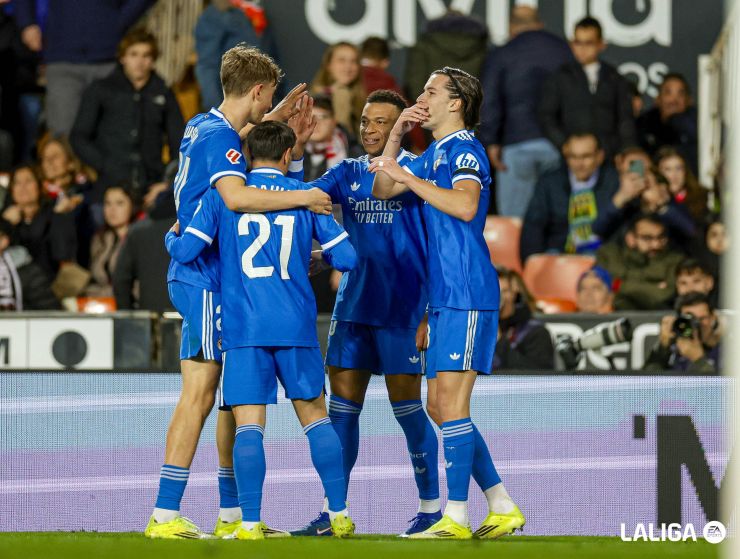 Cuatro toques para un gol coral y el 23º de Mbappé