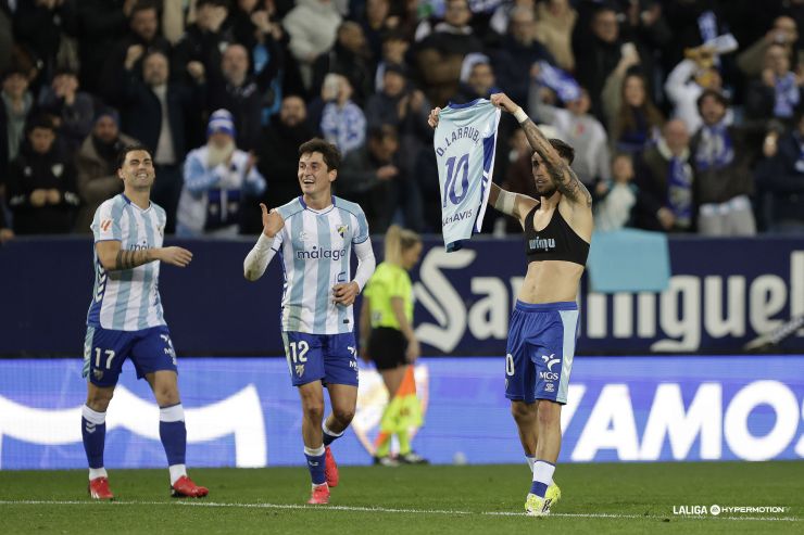 Larrubia firma la remontada del Málaga CF ante la Cultural
