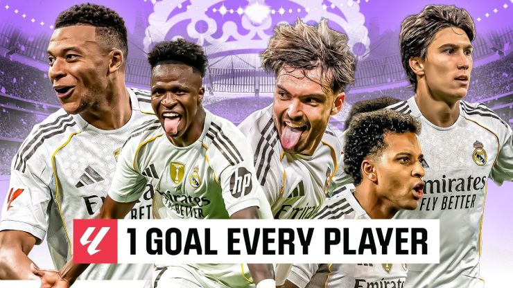 Un golazo de cada jugador del Real Madrid en LALIGA 2025/26