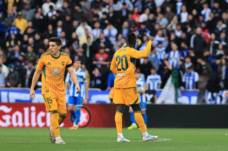 La chilena de Obeng para el Albacete en el ABANCA Riazor