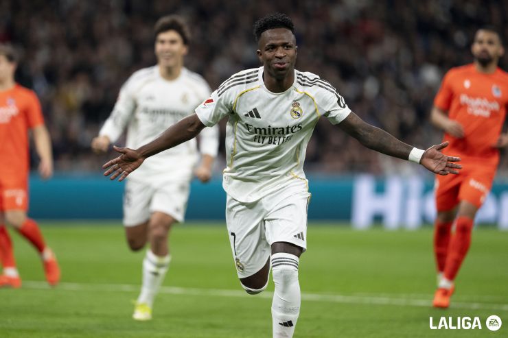 El doblete de Vini Jr. para el Real Madrid desde el punto de penalti