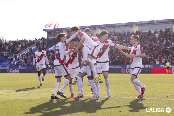 El jugadón de Rațiu que originó el primer gol del Rayo ante el Atlético