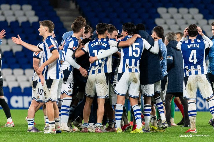 La Real Sociedad B remonta al Málaga CF en Anoeta