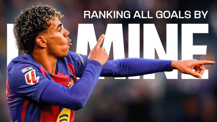 Ordenamos los 10 goles de Lamine Yamal en LALIGA EA SPORTS 2025/26