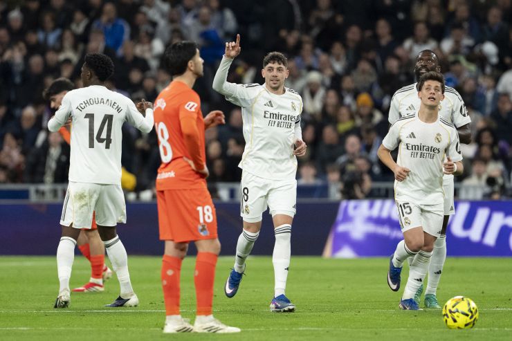 Pisadita y buscando el palo largo, el gol de Valverde