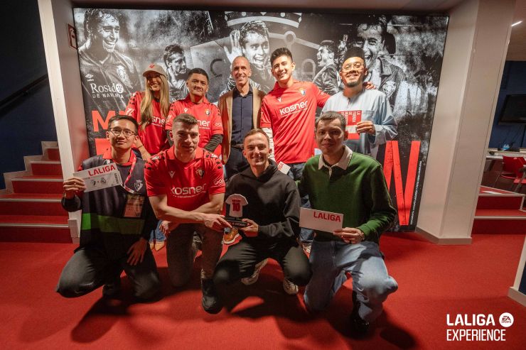 Los broadcasters viven un día histórico con el CA Osasuna