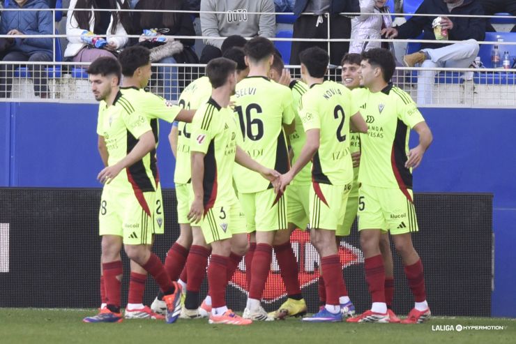 Importante victoria del conjunto jabato en El Alcoraz