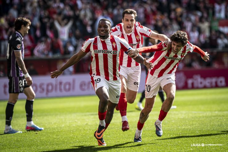 El golazo de chilena de Juan Otero para el Real Sporting