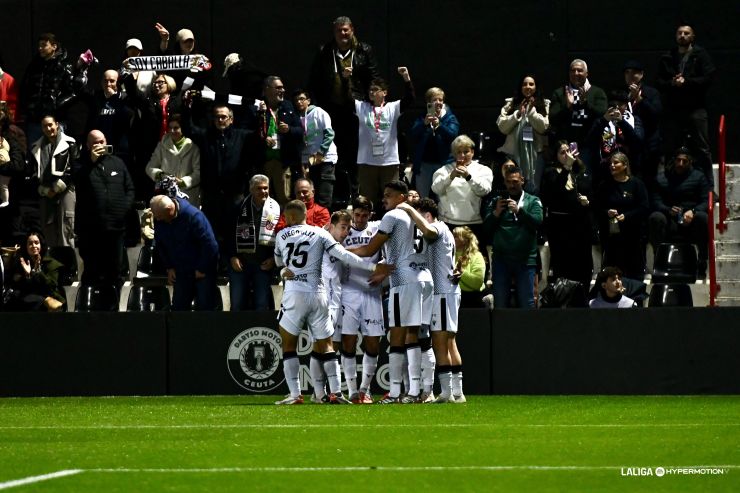 La AD Ceuta FC prologa su buena racha con la segunda victoria consecutiva