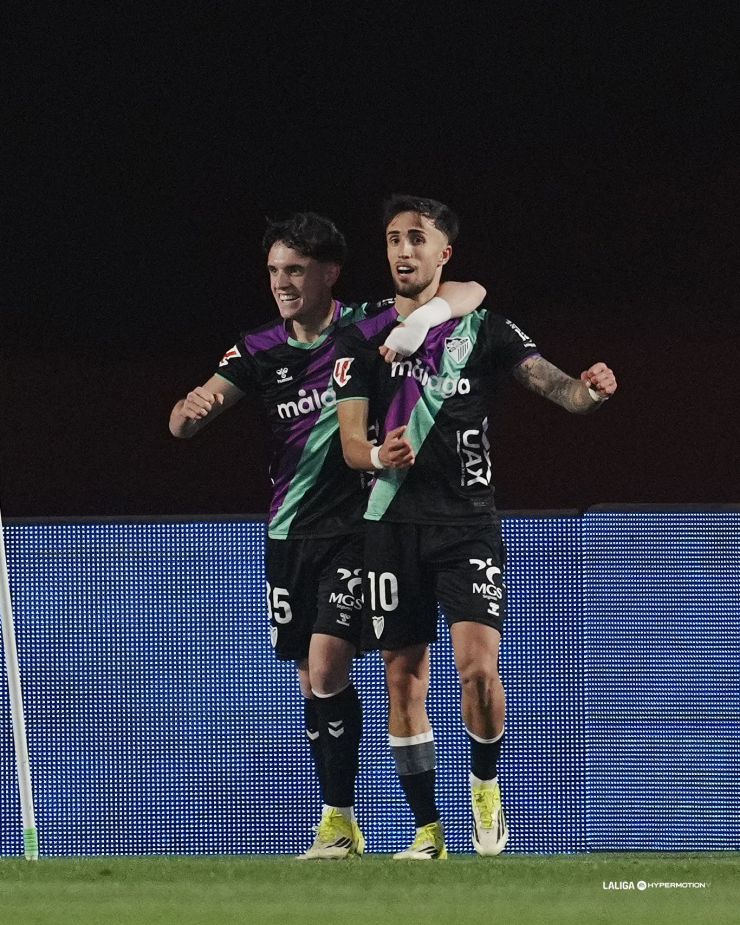 Larrubia le da los tres puntos al Málaga CF en el derbi