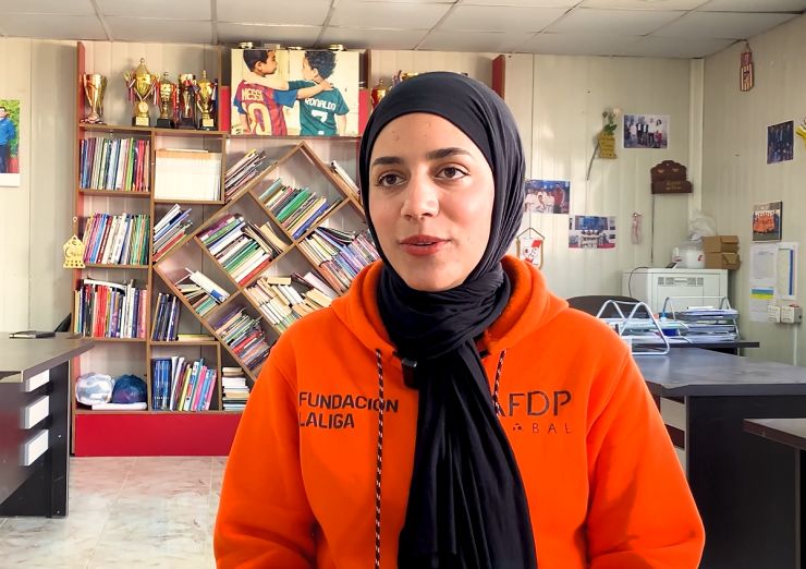 Día de la mujer 2026 en LALIGA Za'atari & Azraq Social Project