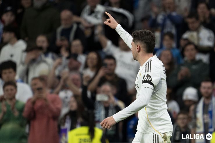 Fede Valverde completó su semana fantástica de cara al gol