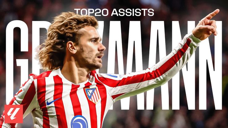Las mejores asistencias de gol de Griezmann en LALIGA