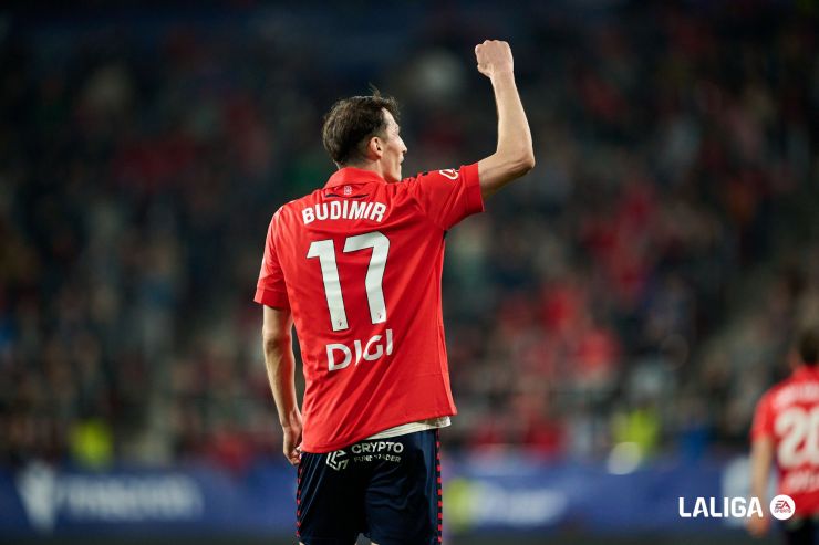 Budimir decide y CA Osasuna acaricia la permanencia