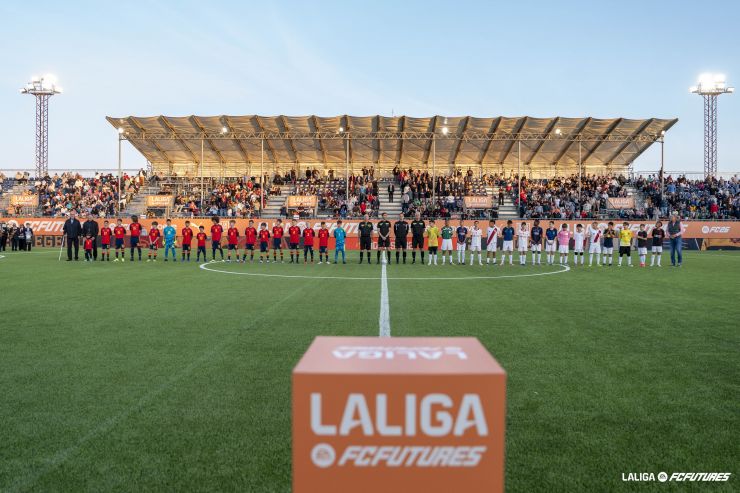 LALIGA FC FUTURES arrancó con un espectacular partido de exhibición España vs Resto del mundo