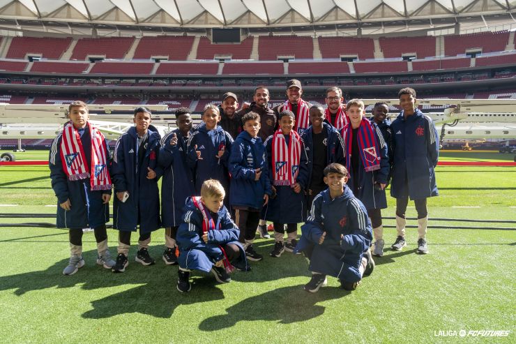 Tres visitas muy especiales para los niños de LALIGA FC FUTURES