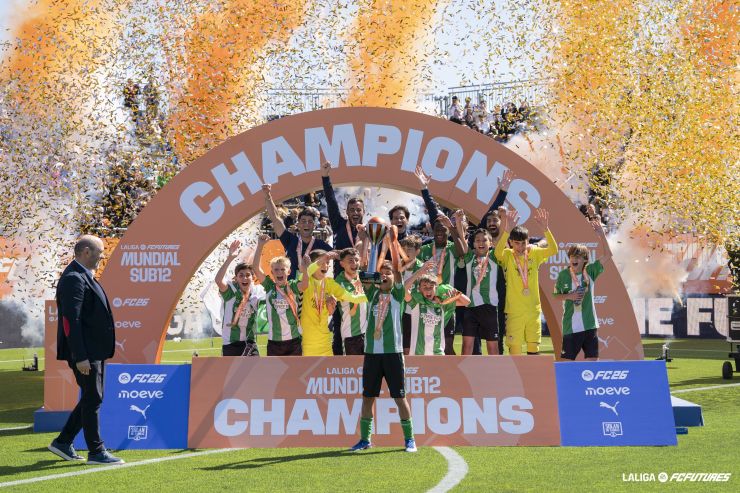 El Real Betis conquista Brunete en una LALIGA FC FUTURES para el recuerdo