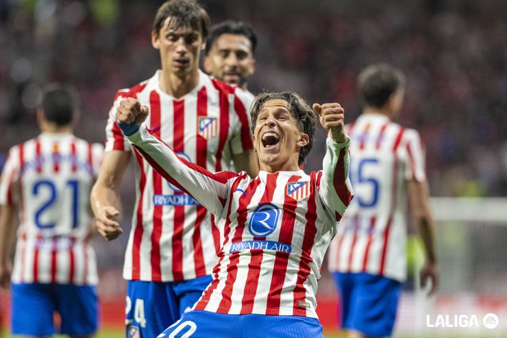 Pase, control... y gol, ¡qué fácil lo hacen Lenglet y Giuliano!