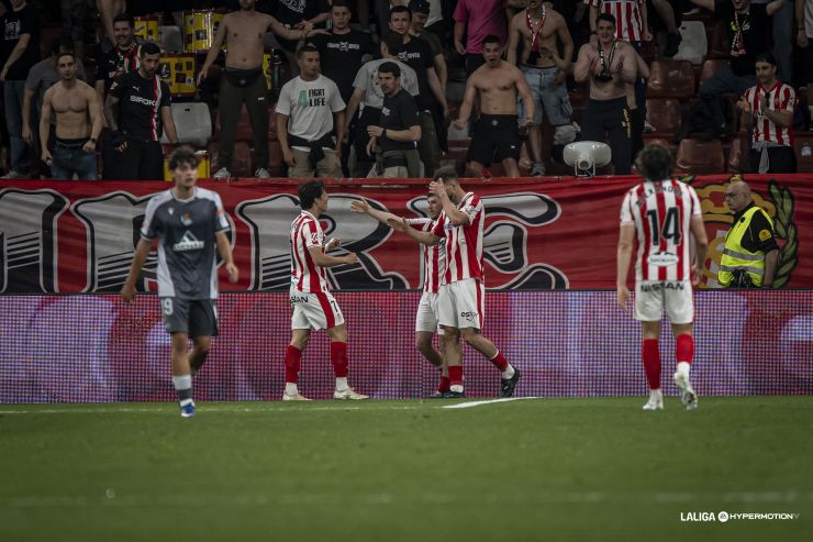 El Real Sporting vuelve a la senda del triunfo con el tanto de Gaspar Campos