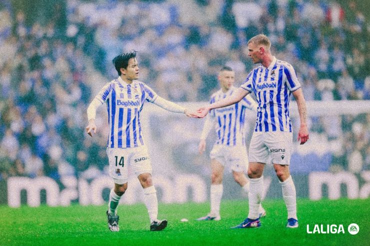 Conexión aérea: Kubo y Óskarsson fabrican un gol de cabeza