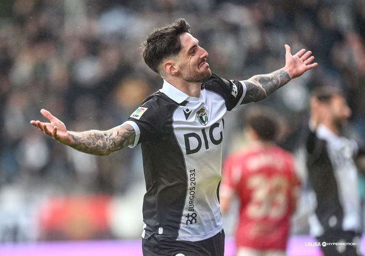 Fer Niño mantiene la pelea por el ascenso al Burgos CF