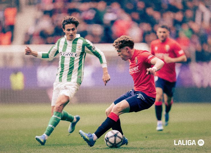 CA Osasuna y Real Betis firman el empate