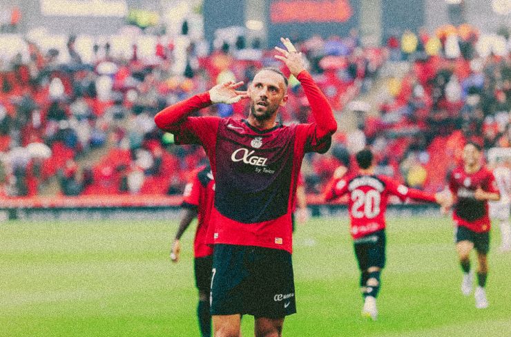 El doblete de Muriqi que aleja al RCD Mallorca del pozo
