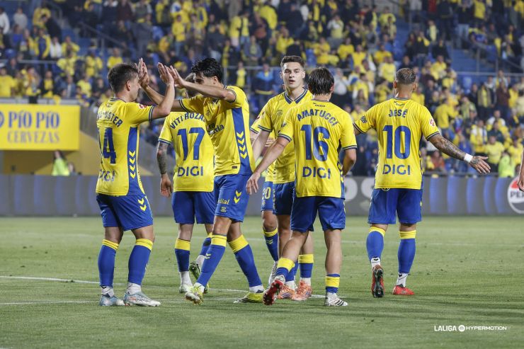 Triunfo de la UD Las Palmas que vuelve a posiciones de promoción de ascenso