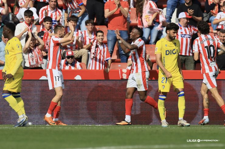 La dupla Dubasin y Otero da el triunfo al Real Sporting