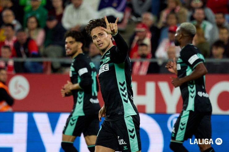 Un triunfo que asienta al Real Betis en la quinta plaza