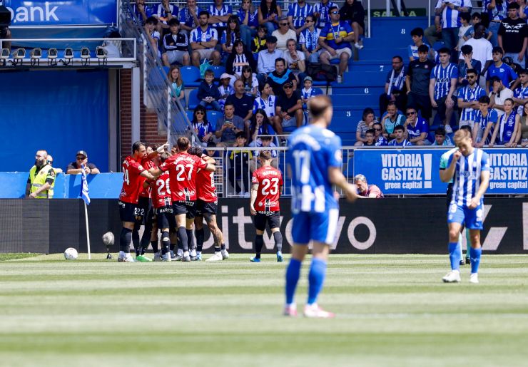 El golazo de Jan Virgili que abrió el marcador frente al Alavés