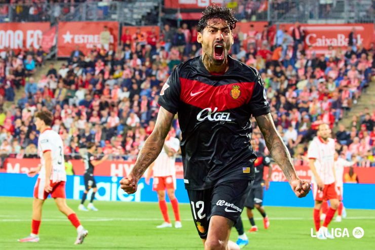 El RCD Mallorca conquista Montilivi con un gol de Samu Costa