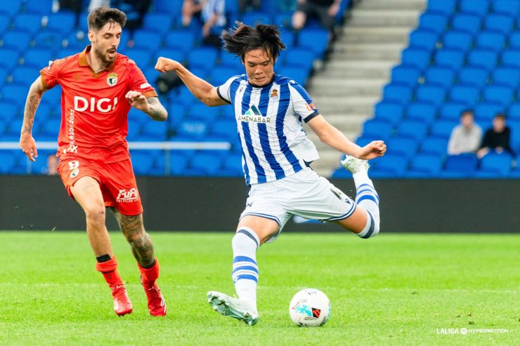 La Real Sociedad B y el Burgos firman tablas en Anoeta