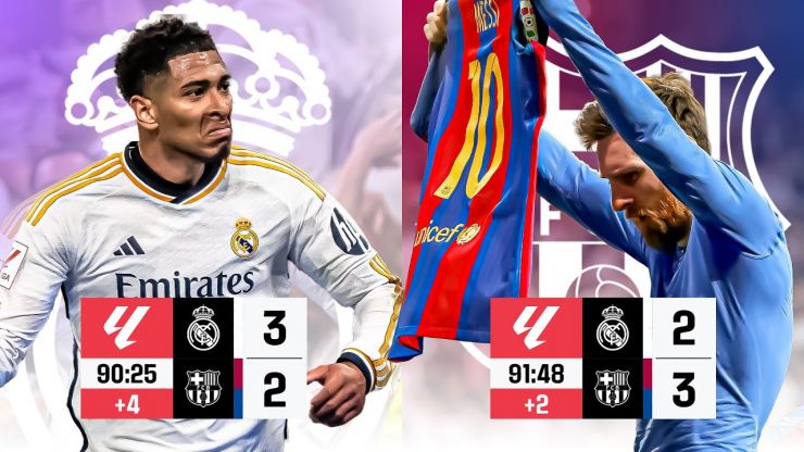 Los finales más épicos de ELCLÁSICO: ¿cuál fue el mejor?