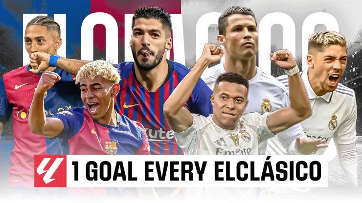 Un GOLAZO por cada ELCLÁSICO | LALIGA EA SPORTS 2016-2026