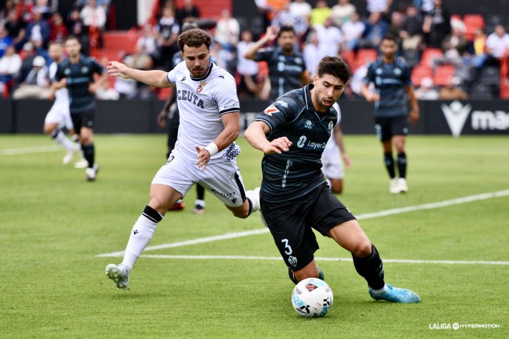 Tablas en el partido entre AD Ceuta FC y CD Castellón