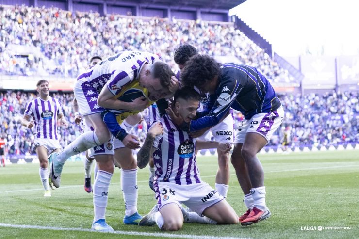 El Real Valladolid logra una importante victoria en su lucha por la permanencia