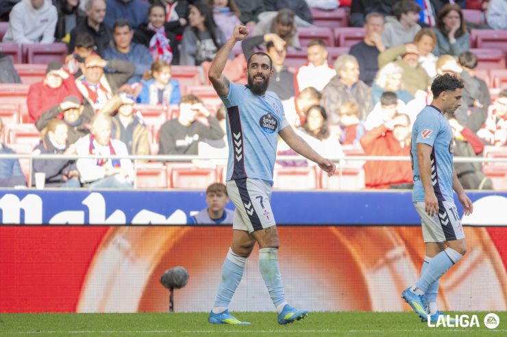 El Celta amarga la tarde al Atlético de Madrid en un Metropolitano melancólico